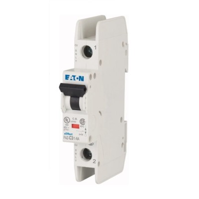 Eaton xEffect Miniature Circuit Breaker, 1-Pole, 3A Current Rating, Type C Tripping Characteristic, 415V 102081 FAZ-C3/1-NA