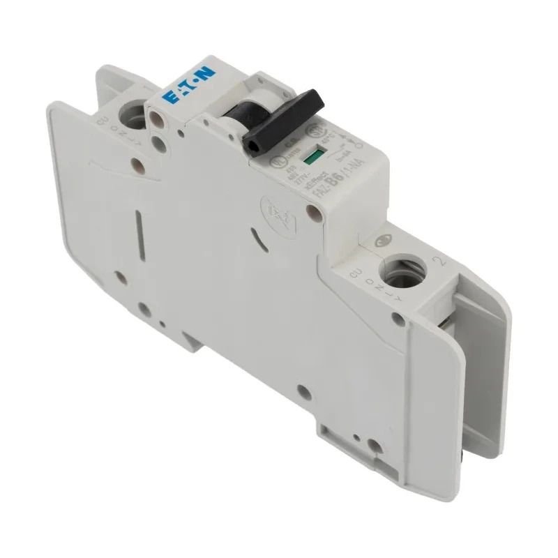 Eaton xEffect FAZ Miniature Circuit Breaker 1 Pole 6A Type B Thermal Magnetic 415V AC 48V DC 10kA 132680 FAZ-B6/1-NA