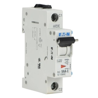 Eaton Top Hat Rail Shunt Trip for use with FAZ Series MCB/RCBO 278518 FAZ-XAA-C-12-110VAC