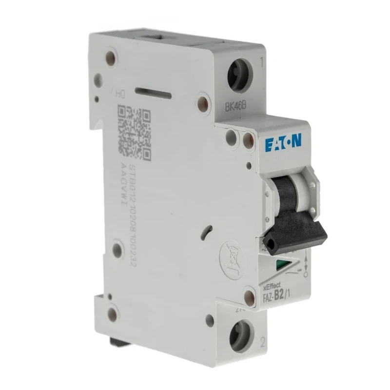 RS PRO xEffect Miniature Circuit Breaker 1-Pole 2A Type B 240V AC 48V DC 10kA Breaking Capacity 278523 FAZ-B2/1