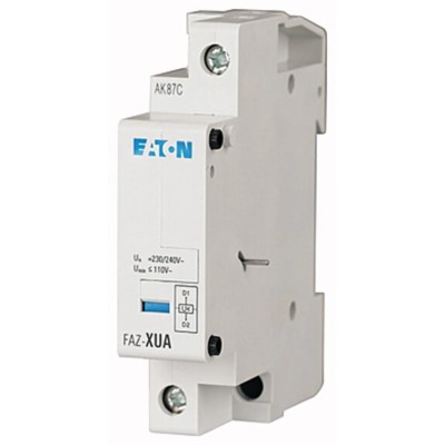 Eaton DIN Rail Undervoltage Release Shunt Trip for use with FAZ Series MCB/RCBO 212051 FAZ-XUA(230VAC)