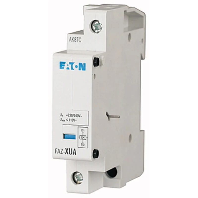 Eaton DIN Rail Undervoltage Release Shunt Trip for use with FAZ Series MCB/RCBO 212051 FAZ-XUA(230VAC)