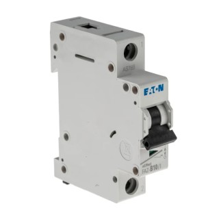 Eaton xEffect Miniature Circuit Breaker, 1-Pole, 10A, Type B Thermal Magnetic, 240V AC, 48V DC, 10 kA 278531 FAZ-B10/1