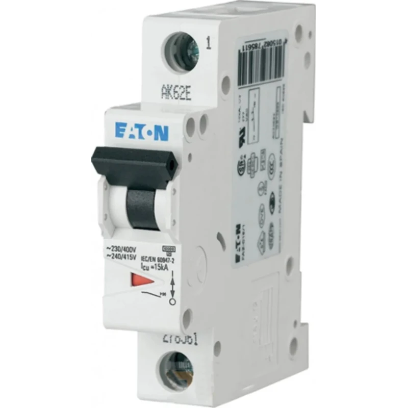 Eaton xEffect Miniature Circuit Breaker, 1-Pole, 13A, Type C, 240V AC, 48V DC, 10kA Breaking Capacity 278559 FAZ-C13/1