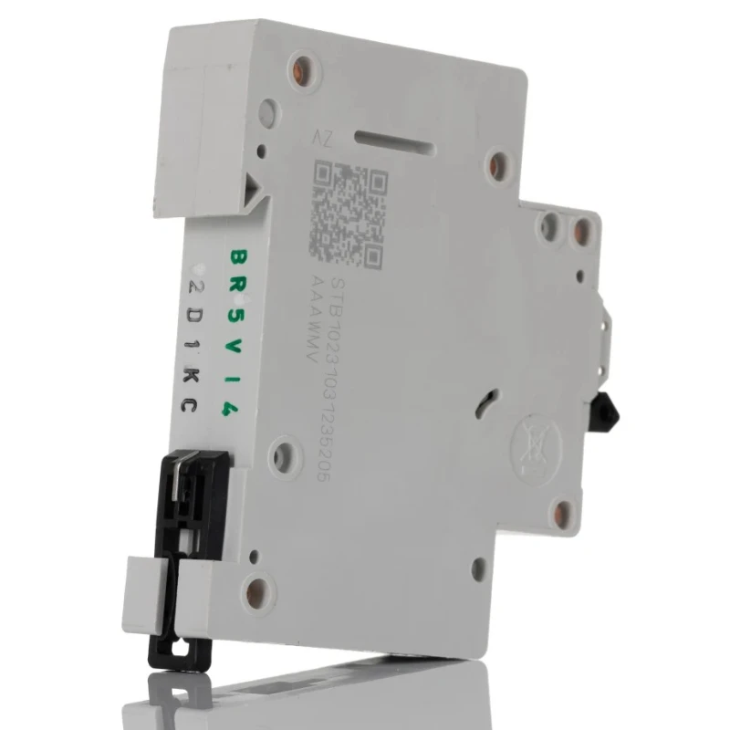 Lovato Electric xEffect Miniature Circuit Breaker, 1-Pole, 2A, Type D, 240V AC, 48V DC, 10kA Breaking 278572 FAZ-D2/1