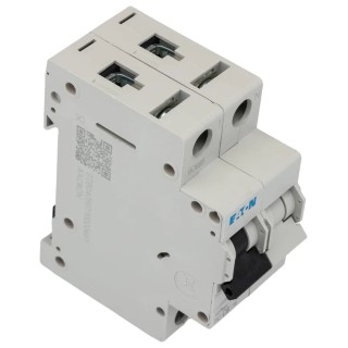 Eaton xEffect Miniature Circuit Breaker 1-Pole 6A Type C 240V AC 48V DC 10 kA Breaking Capacity 278668 FAZ-C6/1N