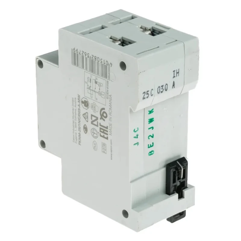 Eaton Residual Current Device 25A 2-Pole 30 mA Type C 10 kA 230V AC 236279 PKNM-25/1N/C/003-A-MW
