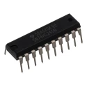 Texas Instruments 8-Bit Non-Inverting CMOS Bus Transceiver, 20-Pin PDIP SN74HC245N