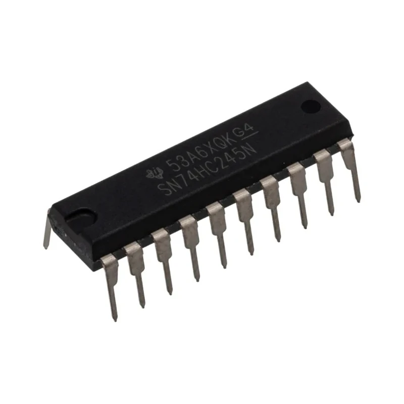 Texas Instruments 8-Bit Non-Inverting CMOS Bus Transceiver, 20-Pin PDIP SN74HC245N