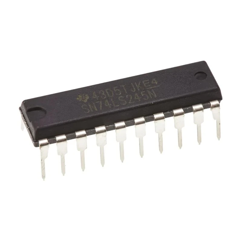 Texas Instruments 8-Bit Non-Inverting TTL Bus Transceiver, 20-Pin PDIP SN74LS245N