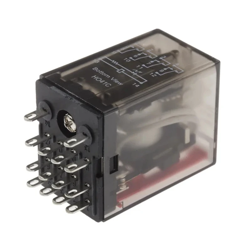 Hongfa Europe GMBH Power Relay, 4PDT Contact Configuration, 120V AC Coil Voltage, 5A Switching Current HF18FHA1204Z1D