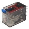 Hongfa Europe GMBH Chassis Power Relay, 12V DC Coil, 5A Switching Current, 4PDT Contact Configuration HF18FH0124Z1D