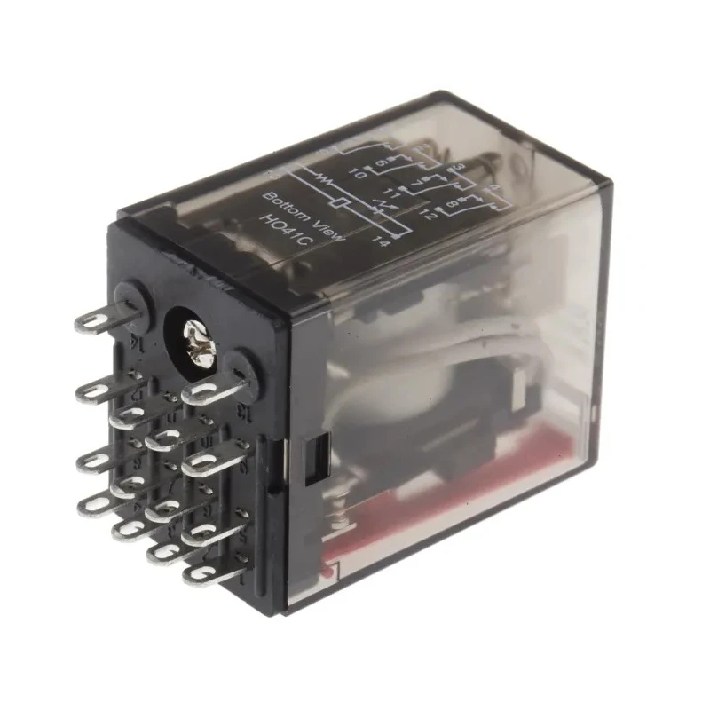 Hongfa Europe GMBH Socket Power Relay 240V AC Coil 5A Switching Current 4PDT HF18FHA2404Z1D