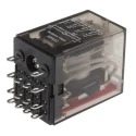 Hongfa Europe GMBH Chassis Power Relay, 12V DC Coil, 5A Switching Current, 4PDT Contact Configuration HF18FH0124Z1D