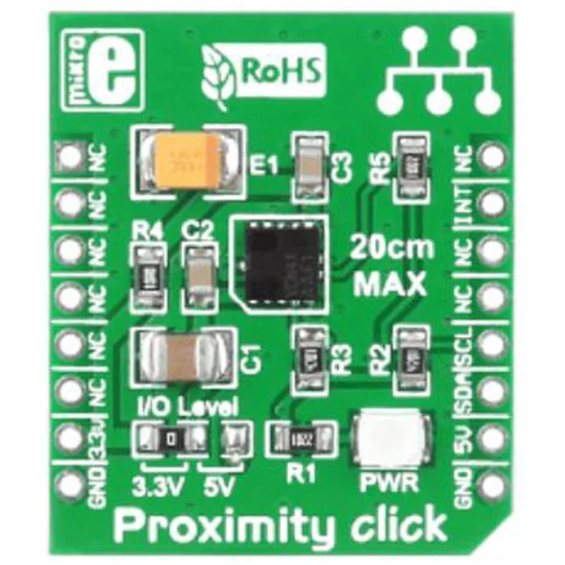 MikroElektronika Proximity Click Motion Sensor Add On Board MikroBus MIKROE-1445