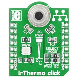 MikroElektronika IR Thermo Click 5V Infrared Temperature Sensor Add On Board MikroBus MIKROE-1362
