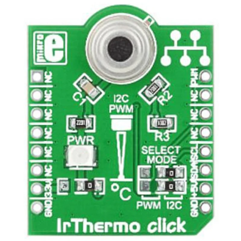 MikroElektronika IR Thermo Click 5V Infrared Temperature Sensor Add On Board MikroBus MIKROE-1362