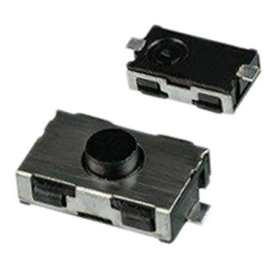 C & K Silver Tactile Switch Button 0.75 mm, SPST 50mA 32 V dc Surface Mount IP50 IP Rating 
