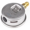 WIKA 63 mm G 1/4 Male Pressure Gauge, 400 bar, Stainless Steel Case, ±1.6% Accuracy 9626969