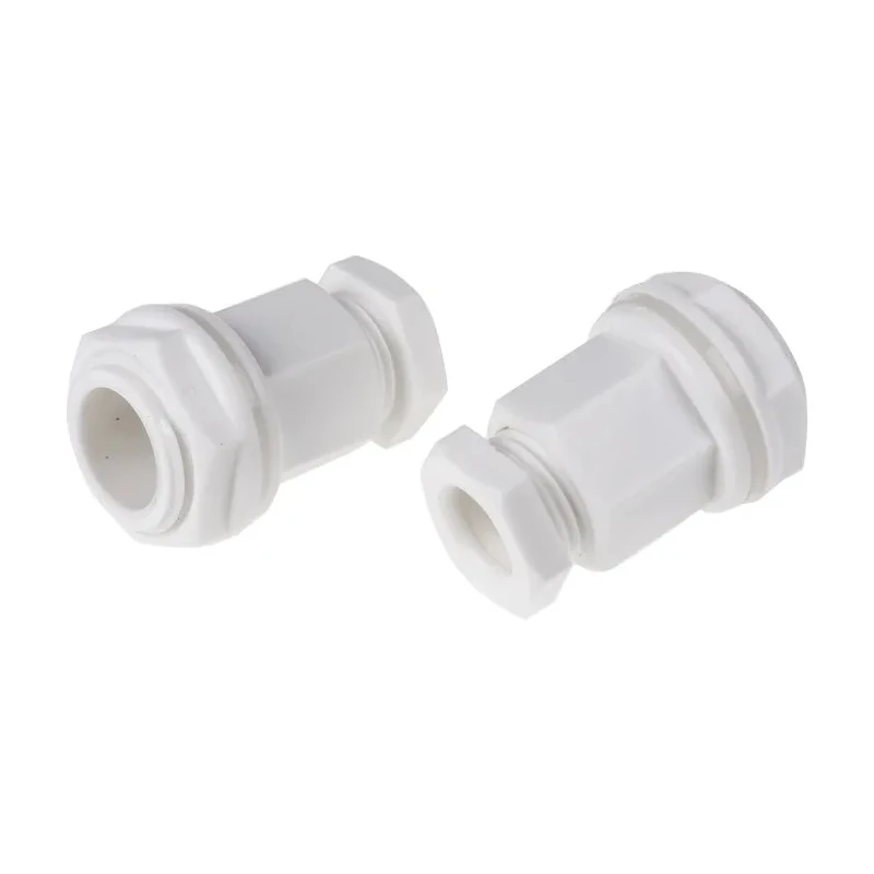 RS PRO White Plastic Cable Gland M20 Thread 4 mm Min., 7 mm Max. Cable Diameter IP55 Protection 127-338