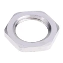 RS PRO Brass Cable Gland Locknut M16 Thread Nickel-Plated Brass Construction 127-164