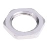 RS PRO Brass Cable Gland Locknut M16 Thread Nickel-Plated Brass Construction 127-164