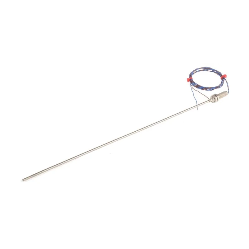 RS PRO Type K Mineral Insulated Thermocouple 3 mm Probe Diameter, 300 mm Length, 1 m Cable Length, -40°C to +1000°C 158-604