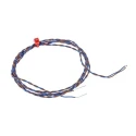 RS PRO Exposed Junction Type K Thermocouple Sensor 1 m Length PTFE Cable 250°C Max 158-913
