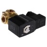 SMC Solenoid Valve 3 Port Direct Acting Brass Body 24V DC 3/8 in G VX3334-03F-5D1