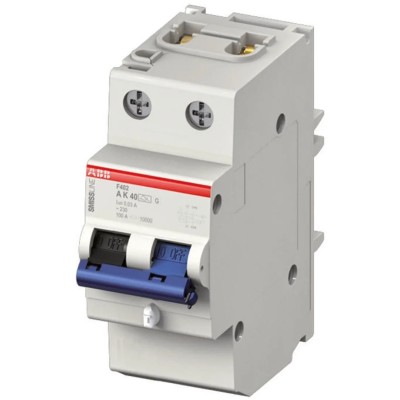 ABB Residual Current Circuit Breaker, 25A, 1-Pole, 30 mA Trip Sensitivity, Type A, 1 kA Breaking Capacity 2CSF502110R1250