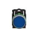 Schneider Electric Illuminated Push Button Switch, Blue LED, Spring Return, Panel Mount, 22 mm Cutout, SPDT, 24V XB5AW36B5