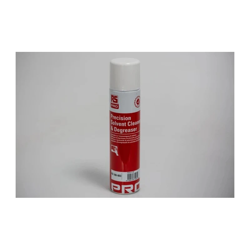 RS PRO Circuit Board Solvent Cleaner 400 ml Aerosol from Propane, Fast Drying, United Kingdom 180-803