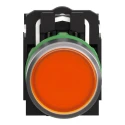 Schneider Electric Harmony XB5 Series Illuminated Push Button Switch, Spring Return, Panel Mount, 22 mm Cutout XB5AW35B5