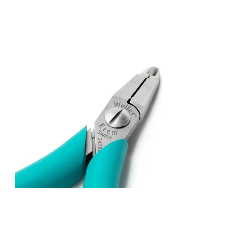 Weller Erem Cable Cutter Tip Cutter 140mm Overall Length 0.6mm Cutting Capacity ESD Safe 2470E