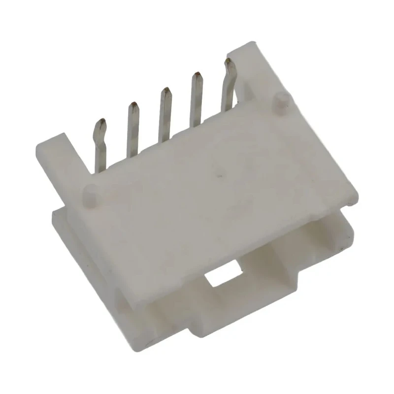 Molex MicroClasp Series Right Angle Through Hole PCB Header, 5 Contact(s), 2 mm Pitch, 1 Row, Shrouded 55935-0510