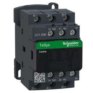 Schneider Electric TeSys D 3-Pole 9A 4kW Contactor with 240V AC Coil LC1D09U7