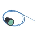 ITW Switches 49-59 Series Momentary Panel Mount Push Button Switch, SPST, 16 mm Cutout, Green Actuator, IP67, 250 V 49-59113