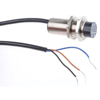 Telemecanique Sensors Threaded Barrel Inductive Proximity Sensor M18 x 1 PNP 24V dc 8 mm Sensing Distance XS218BLPAL2