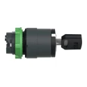 Schneider Electric Harmony XB5 2-position Latching Key Switch Head, 22 mm Cutout ZB5AG4D