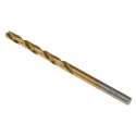 RS PRO High-Speed Steel (HSS) Titanium Nitride Coated Jobber Drill Bit 4.3mm Diameter, 80mm Overall Length, 47mm 213-815