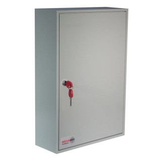 Securikey Grey Steel Key Cabinet Wall Mount 550x380x140mm KC200