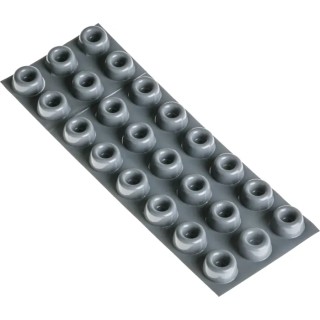 RS PRO Cylindrical Polyurethane Self-Adhesive Feet 22.3 mm Diameter 10.2 mm Width x 10.2 mm Length SJ5009