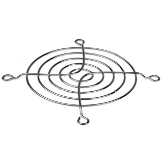 ebm-papst Steel Finger Guard for 80 mm Fans, 71.5 mm Hole Spacing, 77 mm Width and Height LZ22K