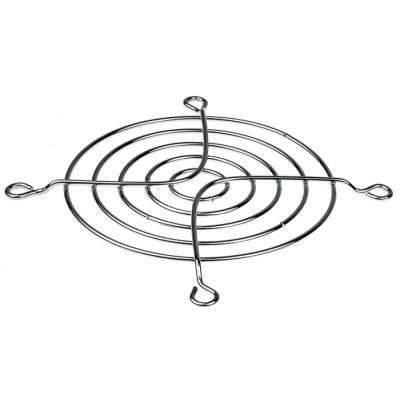 ebm-papst Steel Finger Guard for 80 mm Fans, 71.5 mm Hole Spacing, 77 mm Width and Height LZ22K