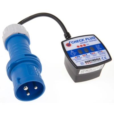 Martindale Socket Tester 16A 230V AC CAT III CP201