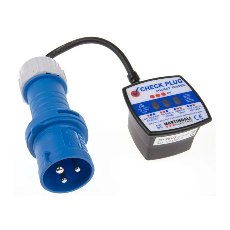 Martindale Socket Tester 16A 230V AC CAT III CP201