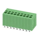Phoenix Contact SPT 1.5/9-V-3.5 Series PCB Terminal Block, 9-Contact, 3.5 mm Pitch, Female, 400V, Spring Cage 1990928