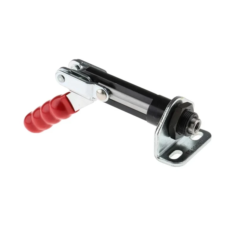 RS PRO 38 mm x 38 mm Steel Chrome Toggle Clamp with 450kg Holding Force 254-967