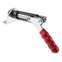 RS PRO 38 mm x 38 mm Steel Chrome Toggle Clamp with 450kg Holding Force 254-967