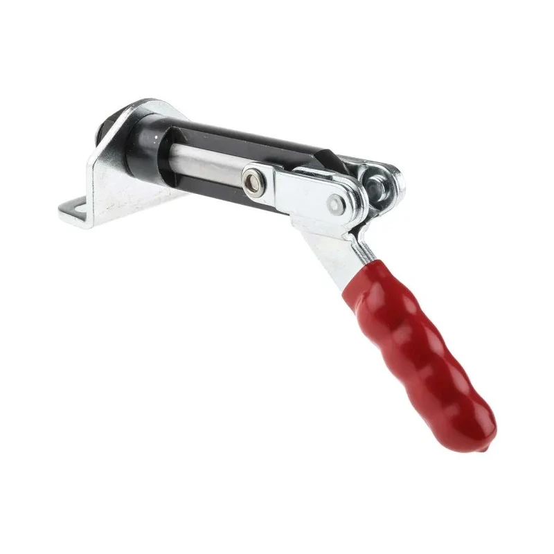 RS PRO 38 mm x 38 mm Steel Chrome Toggle Clamp with 450kg Holding Force 254-967